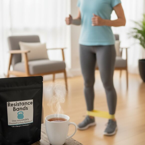 Everyday Endurance Resistance Band Kit – Resistance Bands + Witty Workout Magnet - Picture 10 of 12